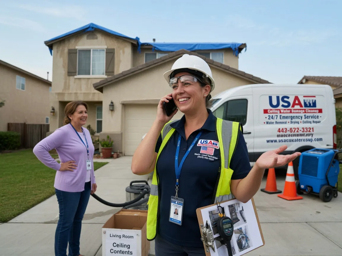 Ceiling Water Damage Restoration Sugar Grove, OH FAQs